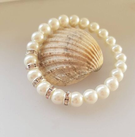 Pearl Beaded Bracelet-205